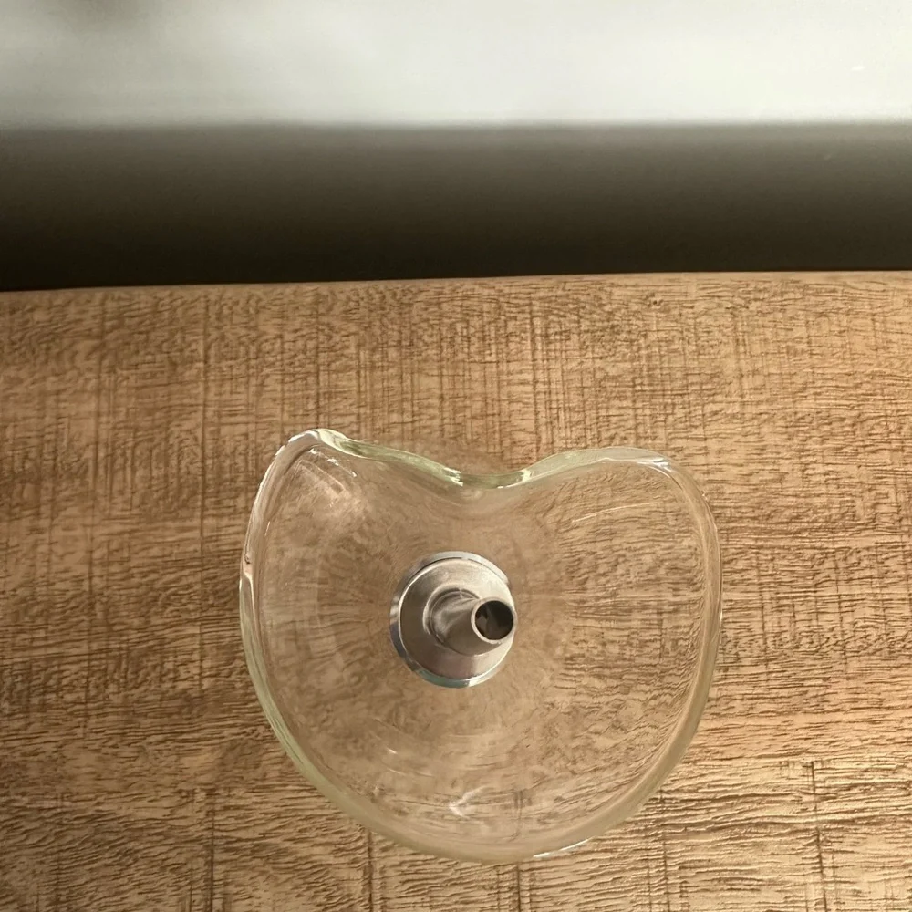 SIN Fauna Glass Oil Cruet | Handblown Hourglass Design